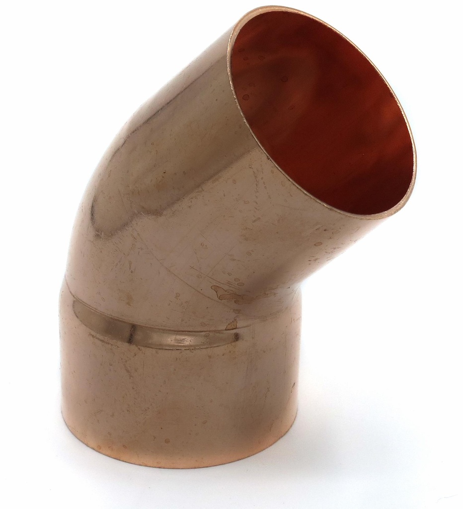 3/4 FITTING TO COP STR 45°WROT ELBOW