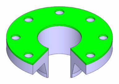 6 X1/16" 150# NON-ASBEST FF.GASK