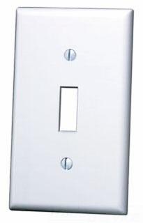 ELECTRIC SWITCH PLATE WHITE