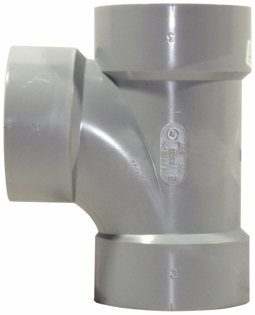 3" PVC DWV SAN TEE HxHxH SYSTEM 15