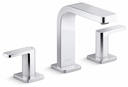 Parallel Widespread Bathroom Faucet with Lever Handles
