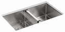 Strive 32" 2 Bowl Undermount Kitchen Sink