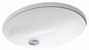 Caxton Oval 15"x12" Undermount Bathroom Sink