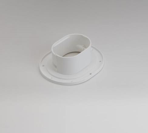 LD 4.5" WALL FLANGE WH 122