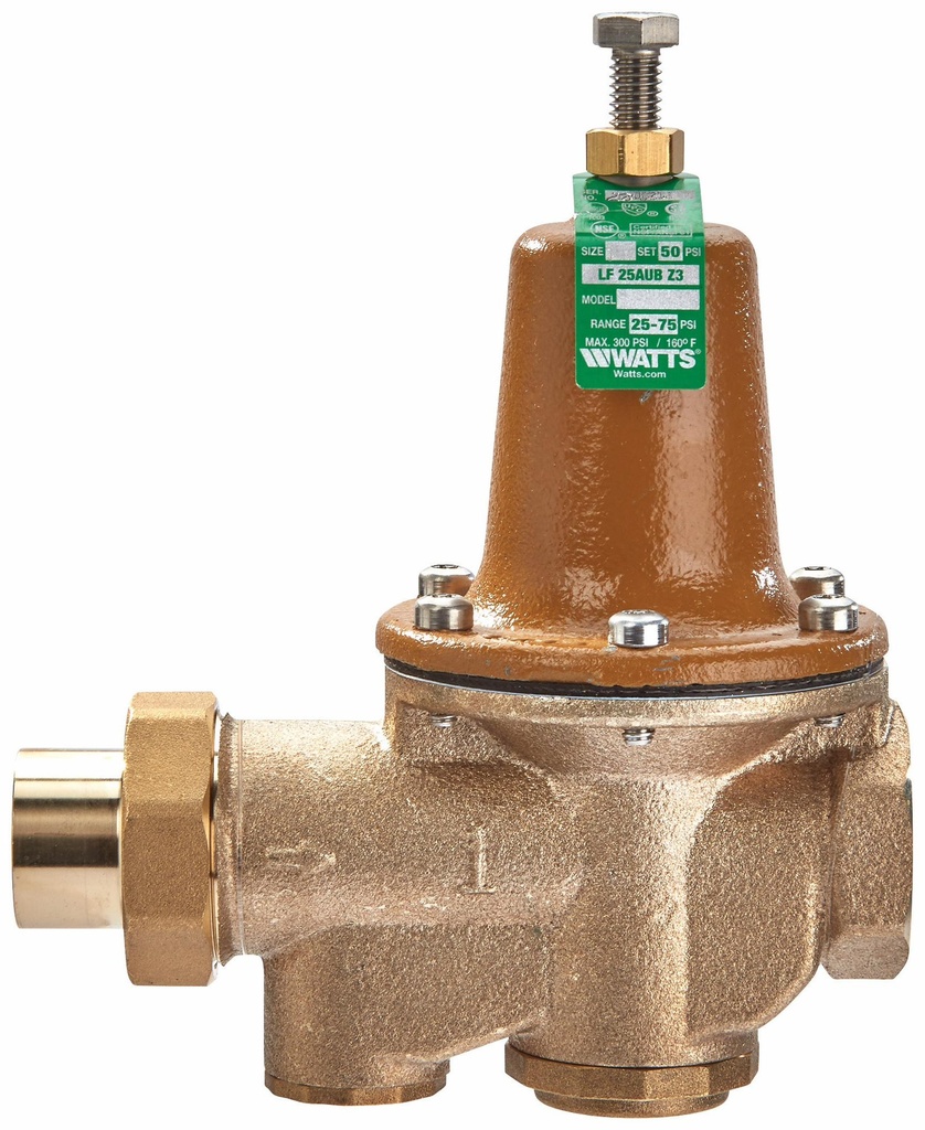 1 In LF25AUB-S-Z3 1 Water Pressure Reducing Valve