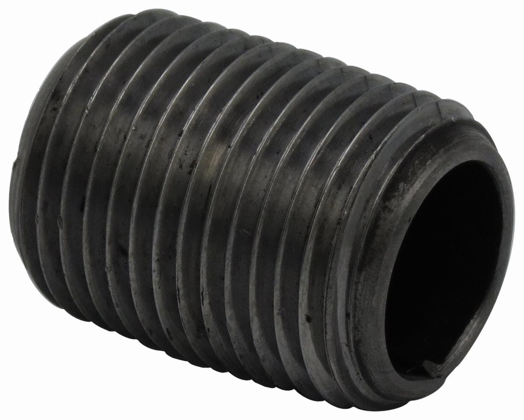 3 X CLOSE STD BLACK STEEL NIPPLE