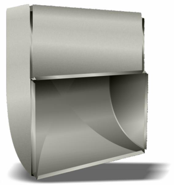 15" x 26" to 10" x 26" Return Air Elbow 1.5" Throat 26ga