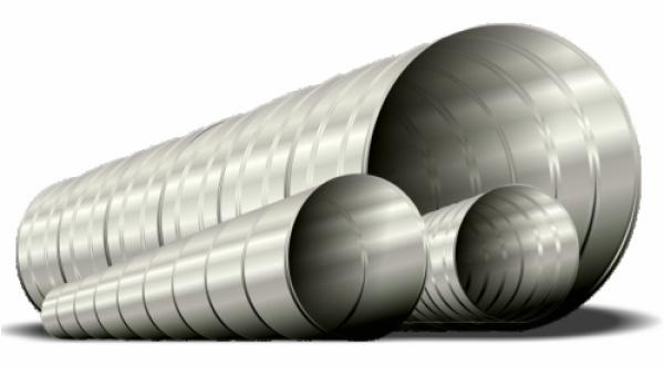 20" x 10' Spiral Pipe 14ga Smooth (per foot)