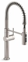 Crue Semi-Professional Kitchen Faucet with Spring Pulldown Spray