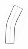4 PVC GASKET SEWER XL ST 22-1/2 SXG