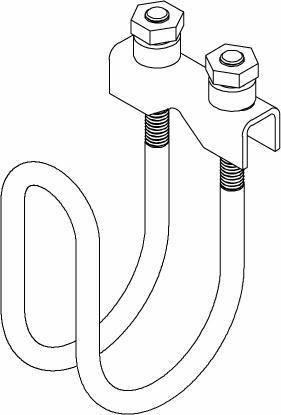 1-1/2 # 010 SWAY BRACE PIPE ATTACH