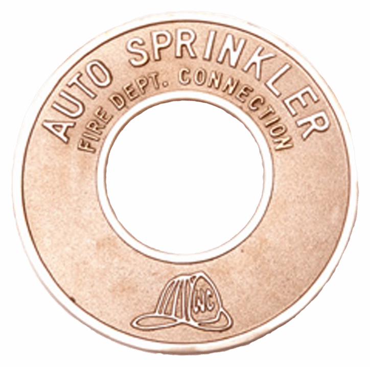 PLATE 4 A/S BRASS ROUND