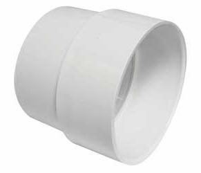 6 PVC SEWER TO ABS COUPLING HXH