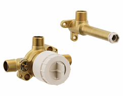 Rough-In for 1-Handle Wall Mount Tub Filler (CC/IPS Copper Connections)