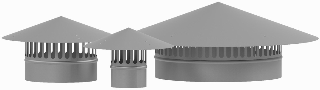 6" Rain Cap 26ga
