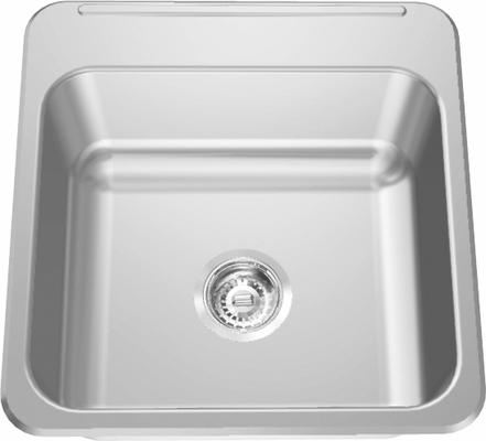18-1/8" 3-Hole 1 Bowl Drop-In Kitchen Sink