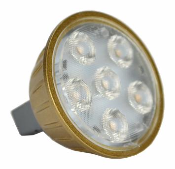 8W 2700K LED MR16 40 Deg Flood, Dimmable