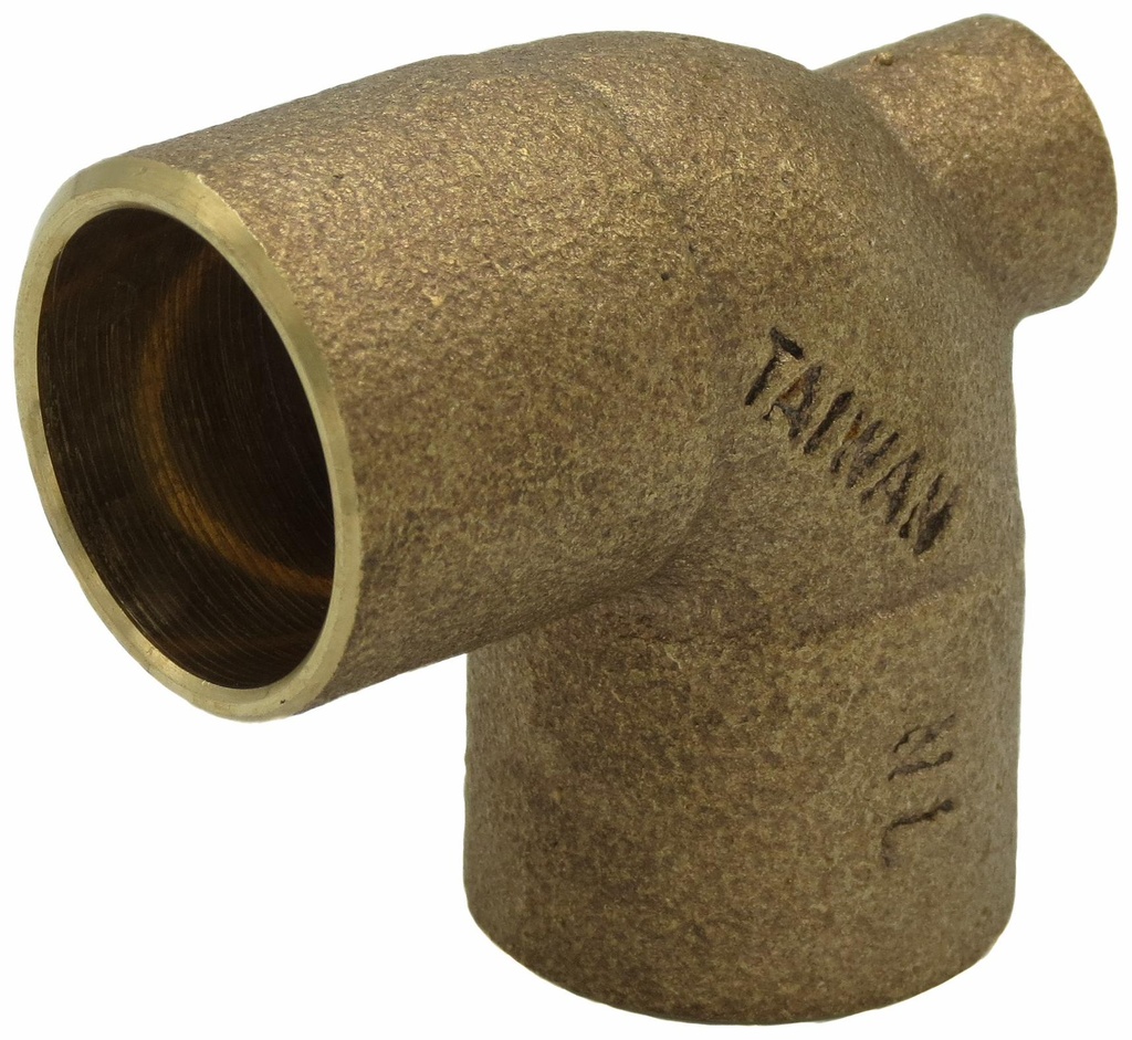 3/4 X 1/8 X 3/4 CFC BASEBOARD TEE 705 - LEAD-FREE