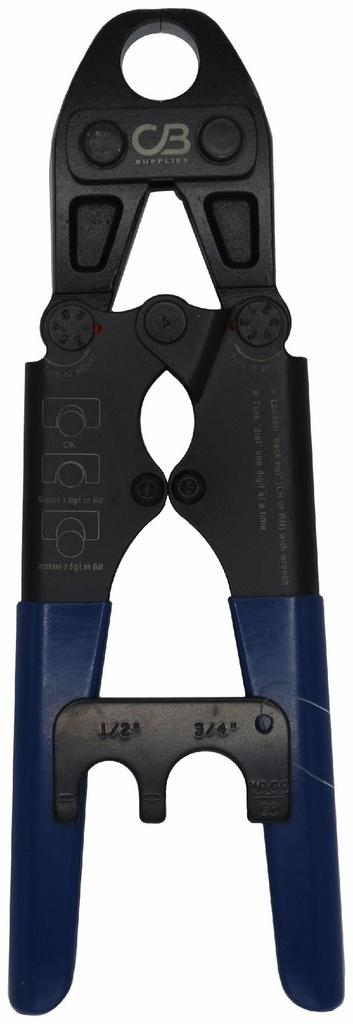 1-1/4" Long Handled Copper Pex Crimp Tool