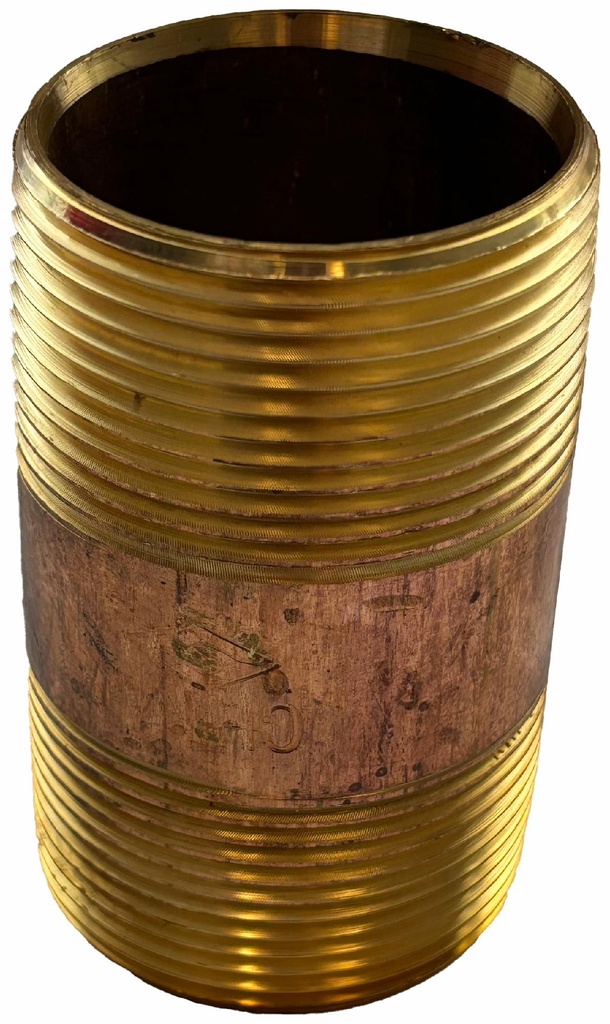 3/8 X 1-1/2 STD BRASS NIPPLE