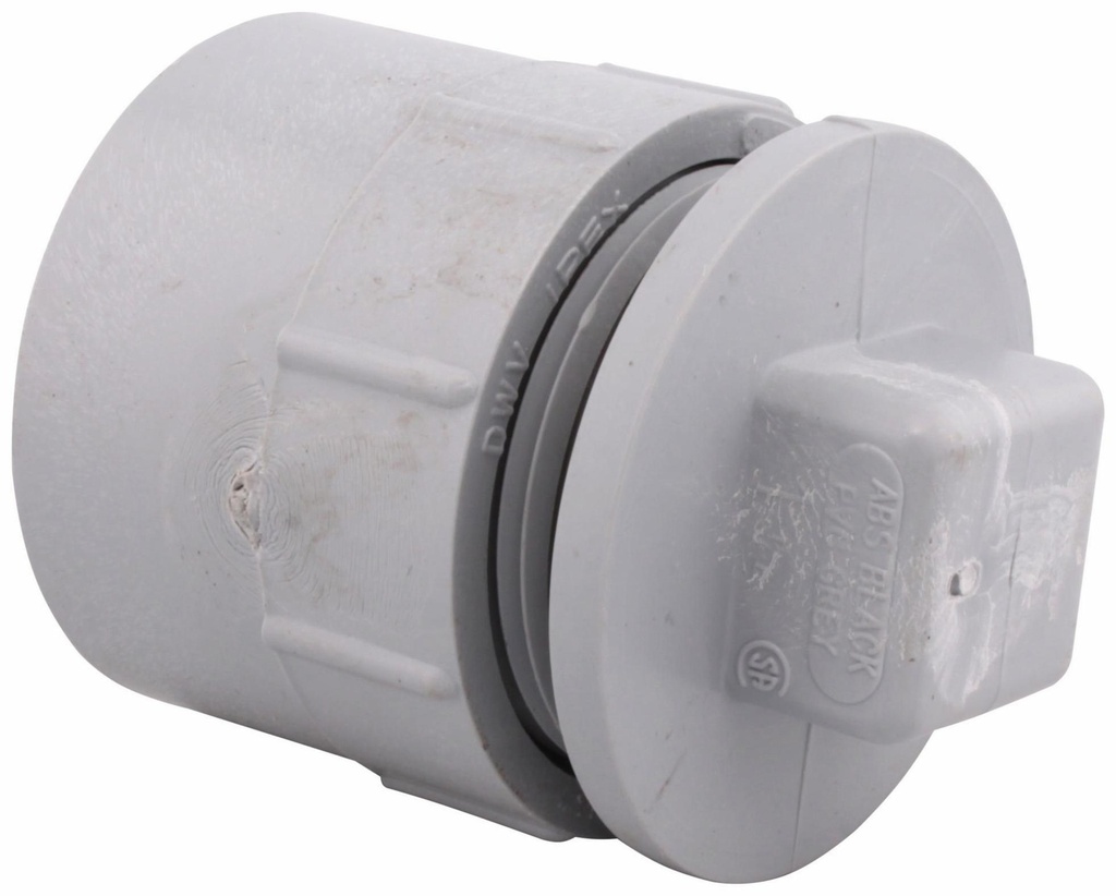 2" PVC DWV TUBE END C/O HxGKT PLUG SYSTEM 15