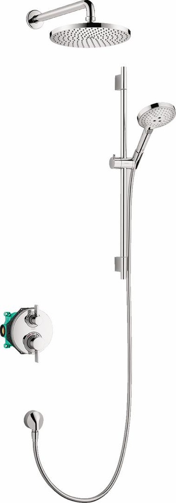 Raindance S Thermostatic Shower System with Rough