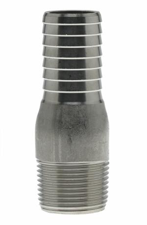 ZPMA-050 - '1/2" MPT x 1/2" INS. Zinc Plated Insert Adapter'