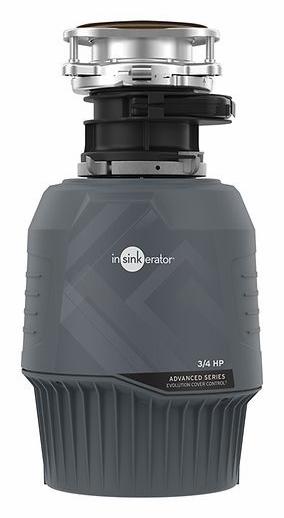 Evolution 3/4HP Cover Control Batch Feed Garbage Disposal (less cord)