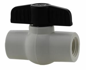 0929-07 - '3/4" FPT PVC Ball Valve Epdm Seat - Epdm Stem O-Ring'