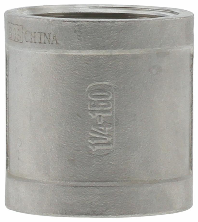 SS316C-12 - '1-1/4" 316SS Coupling Iso4144'