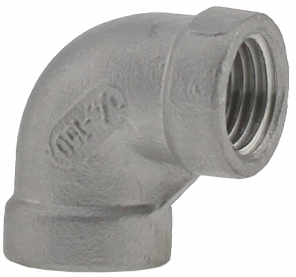 SS316E-02 - '1/4" 316SS Elbow Iso4144'