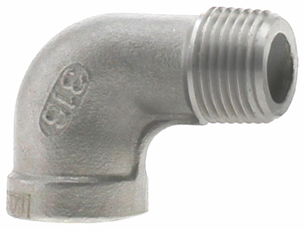 SS316SE-02 - '1/4" 316SS St Elbow Iso4144'