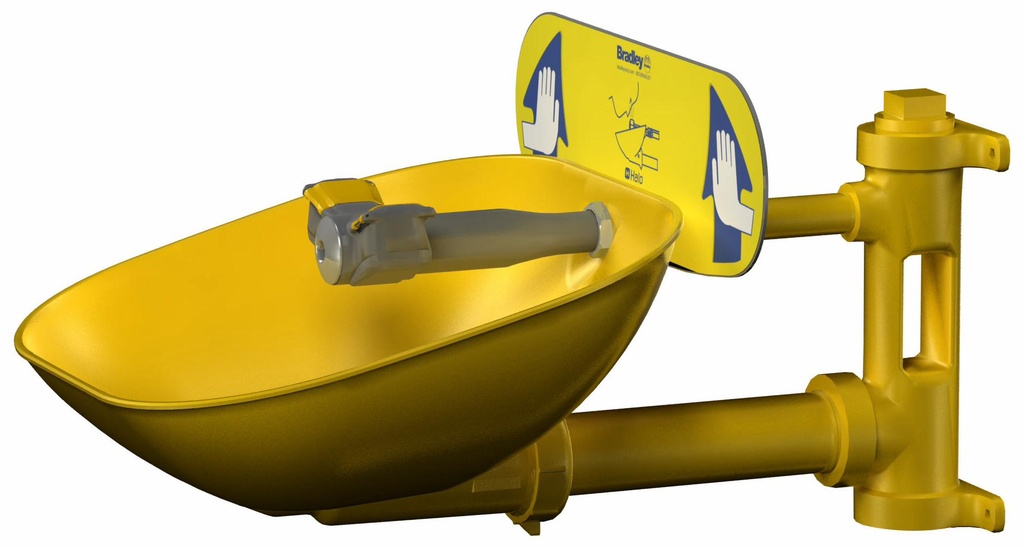 EYEWASH HALO WALL MOUNT S19224EW