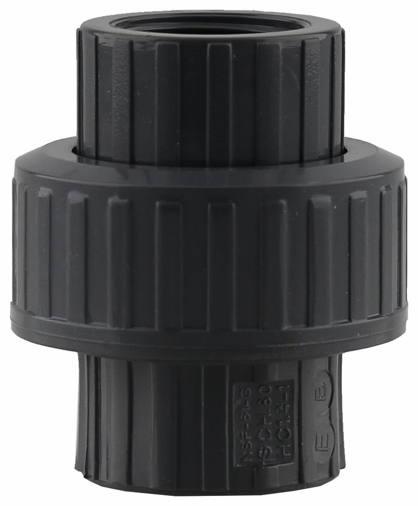 898-007 - '3/4" Union -O-Ring Fipt x Fipt Schedule 80 PVC'