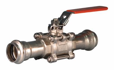 1" Vic-Press Ball Valve 316 Stainless Style P569