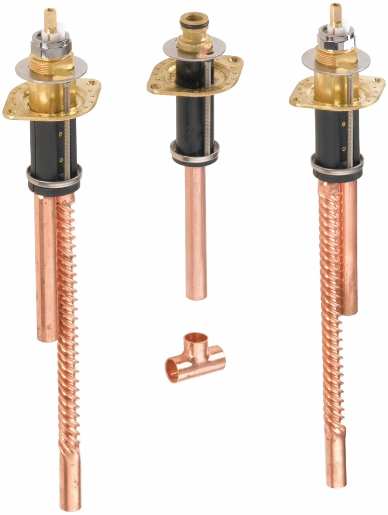 Rough-In for 3-Hole Roman Tub Faucet