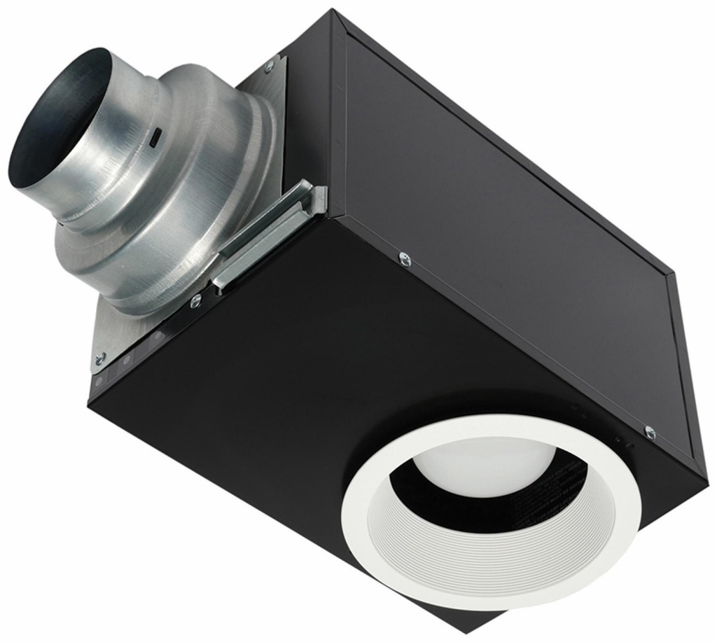 WhisperRecessed 80 CFM Bathroom Fan with LED Light