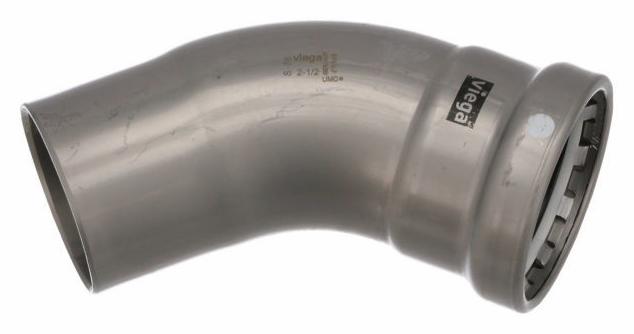 2-1/2 MEGA XL FTGXP 45 ELBOW