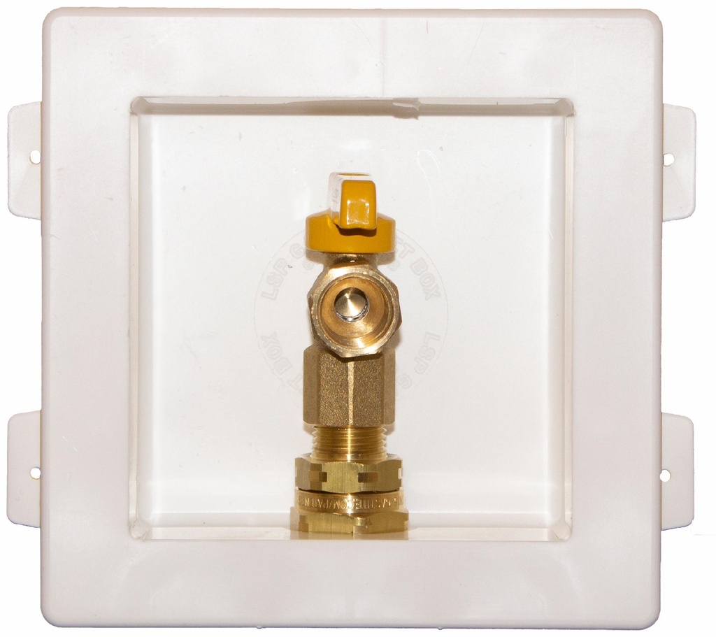 1/2" RECESSED GAS OUTLET BOX KIT
