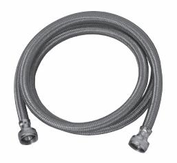 60" Flexible Washing Machine Connector 3/4" FHT