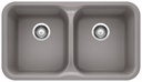Vision U 2 Bowl Undermount Silgranit Sink