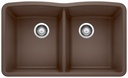 Diamond U 2 Bowl Undermount Silgranit Sink