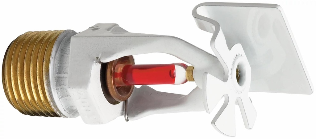 1/2" Standard Response 200F K5.6 Horizontal Sidewall Sprinkler Head White FireLock V2709