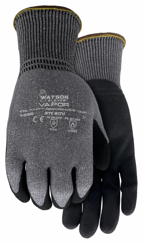 Stealth Vapor Kool Knit Glove Large