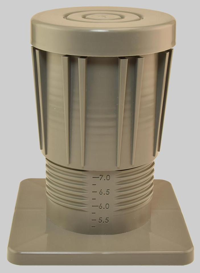 Equipment Riser, Adj, 8in.