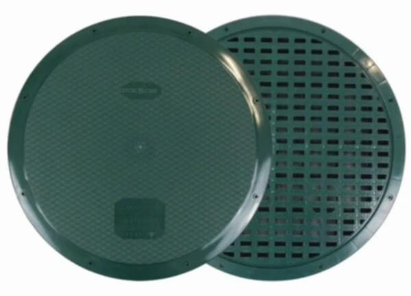 24" FLAT COVER WITH 2" SCREWS