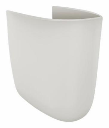 Supreme and Prominence Shroud for Wall Hung Sinks