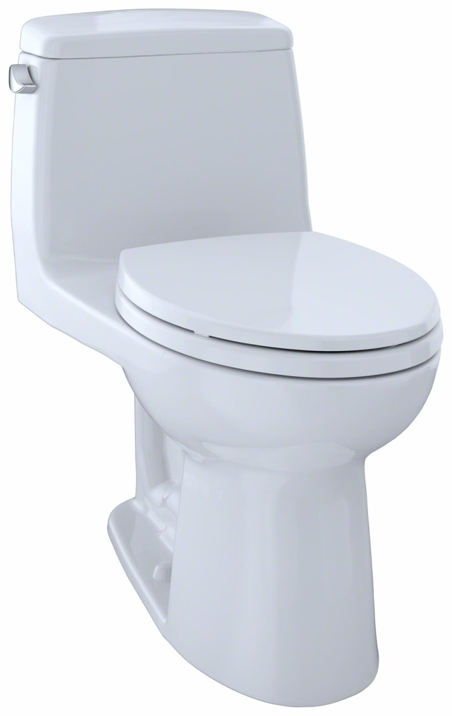 UltraMax Elongated 1.28 GPF 1-Piece Toilet with SoftClose Seat