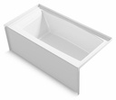 Bowen 60" RH Drain Alcove Tub