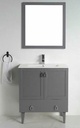 Deco 30" x 18" Vanity (Cabinet Only)